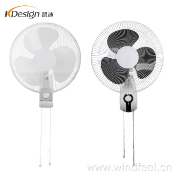 16 inch white ABS plastic material wall fans